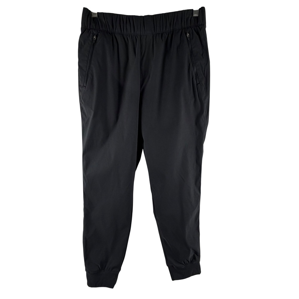 Eddie Bauer Women Black Fleece Lined Jogger Pants Sz 6 Athletic Hiking (1905993)